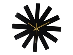 Reloj de pared (movimiento silencioso de acero inoxidable)