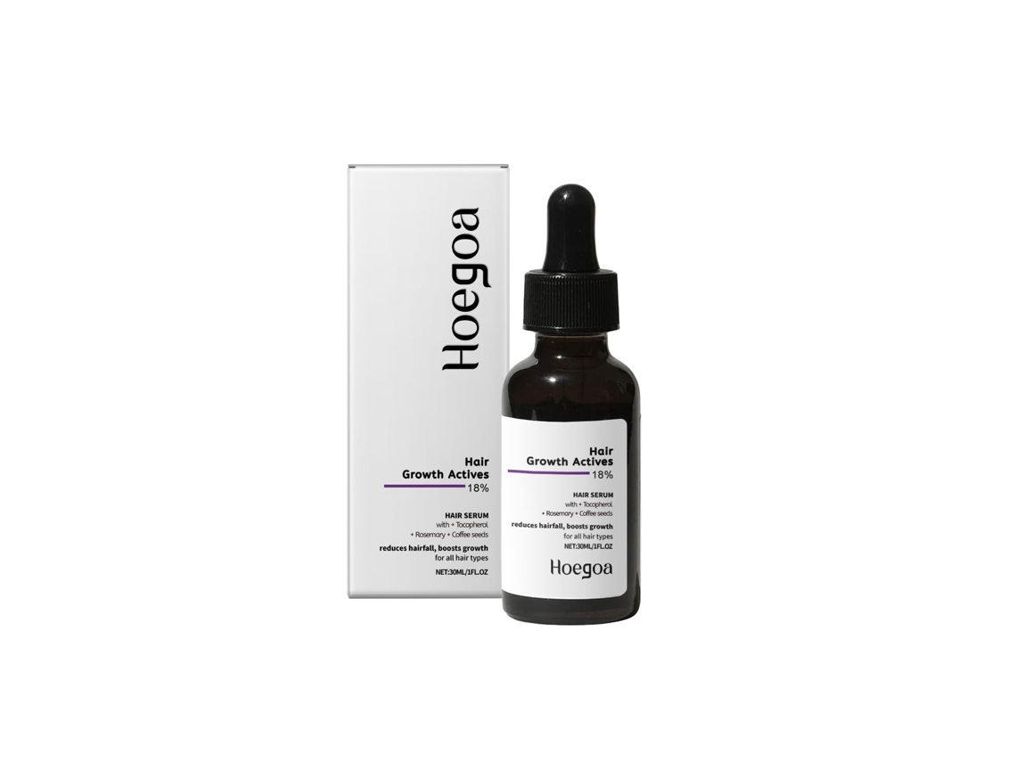 Sérum para aumentar el volumen y reparar el cabello.