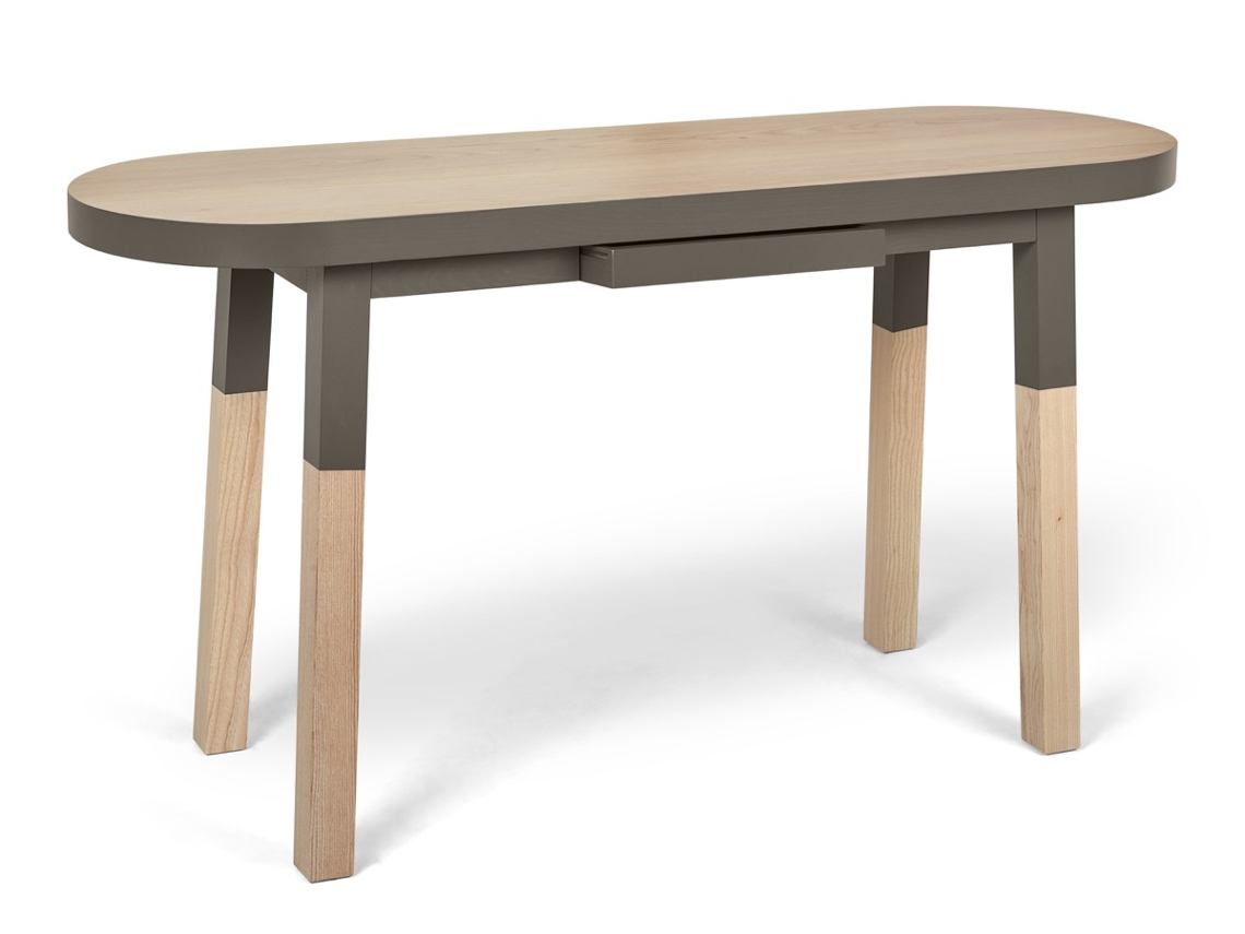 Escritorio MON PETIT MEUBLE FRANÇAIS Consola de Madera Maciza 100 cm