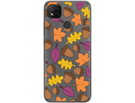 Carcasa Xiaomi Redmi 9C TUMUNDOSMARTPHONE Dibujos Transparente Multicolor