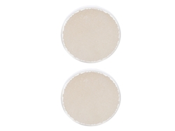 2 Placas Redondas De Cuarzo Para Soldar, Con Múltiples Orificios, Placa Aislante Para Joyería.