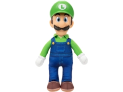 Peluche Luigi Super Mario Bros Película, 35 cm
