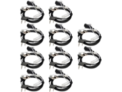 Auriculares Con Conducto De Aire, Auriculares Universales Transparentes Con Conducto De Aire, 10 Unidades.