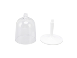 Copa De Vino De Plástico Plegable Y Portátil, Desmontable, Anticaída, Para Camping, Viajes Y Uso Al Aire Libre, 295 Ml (10 Oz).