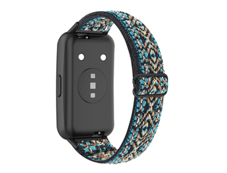 Correa de nailon elástico ajustable elástico para Huawei Band 7 - castaño