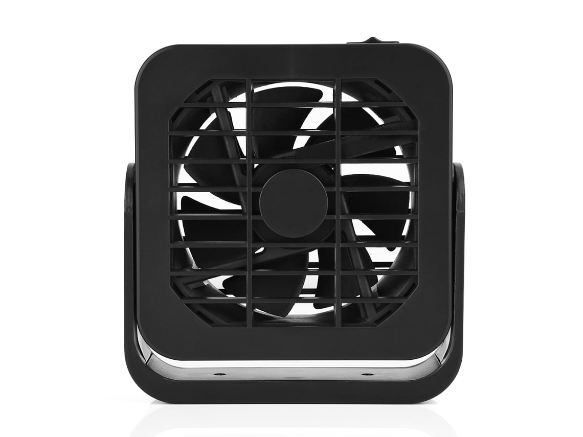Ventilador Elétrico (rotação De 360 Graus, Dissipação De Calor Ultra-silenciosa) Ventilador De Resfriamento Para Laptop Mini Magnético (preto)