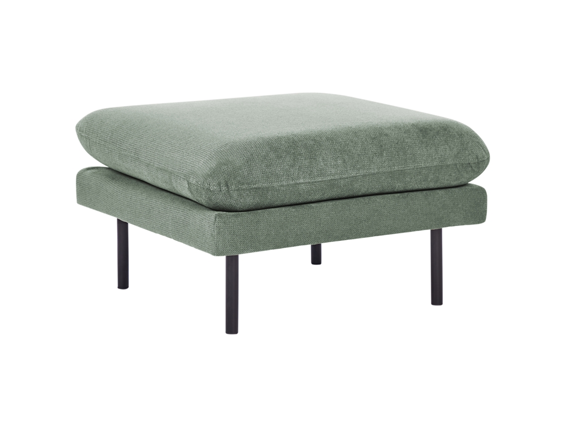Otomana BELIANI Vinterbro de Poliéster Verde 70x70x44