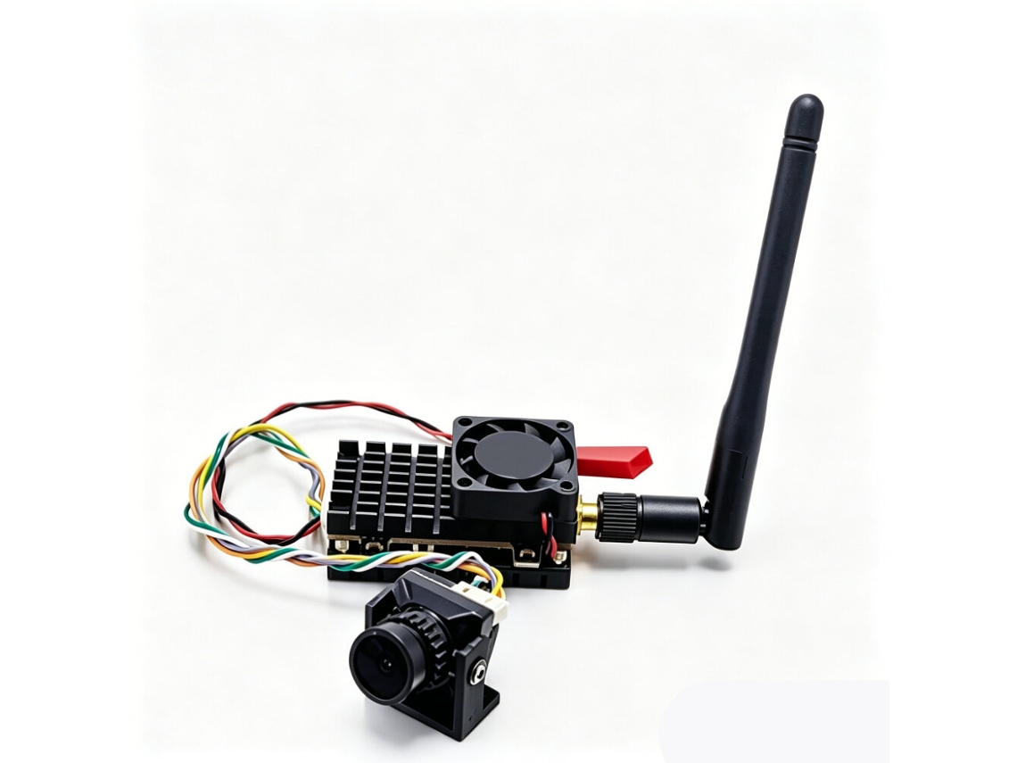 Transmisor Fpv Slonwake 5.8ghz 48ch 3w Cámara Mini B19 1500tvl Lente 2.1mm Drones Fpv