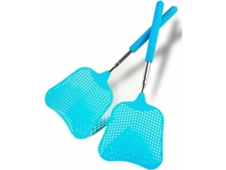 Juego De 2 Robustos Matacarpas Con Mango Telescópico De Acero Inoxidable.