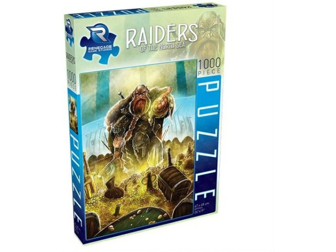 Puzzle RENEGADE GAME STUDIO Raiders of the North Sea Conquest 1000pc Kickstarter (8 años - 1000 piezas)