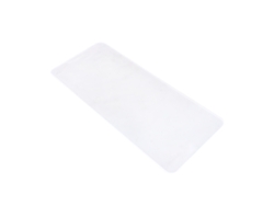 Protector de teclado de silicona transparente ultrafino para portátiles de 15 a 17 pulgadas.