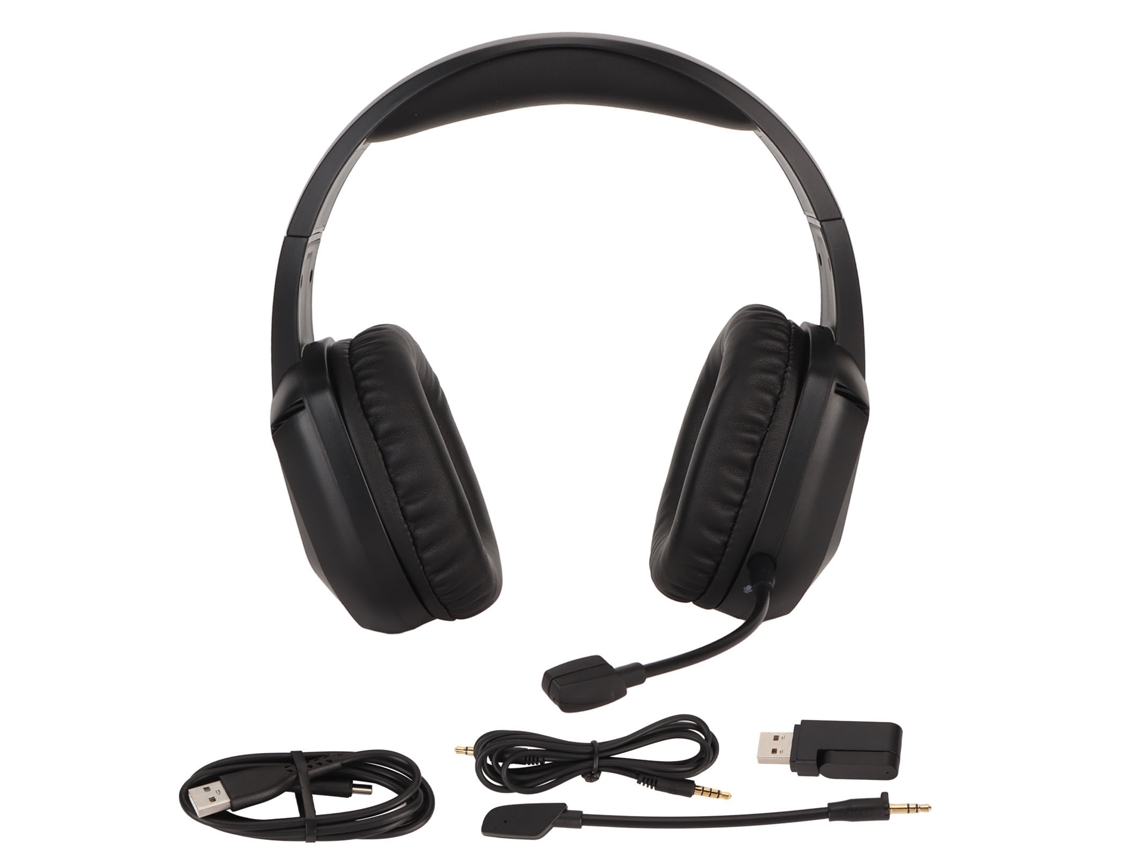Auriculares Inalámbricos Bluetooth 5.2 Para Juegos Con Baja Latencia, Iluminación Rgb Y Cancelación De Ruido Estéreo.