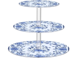 Retro De Acrílico 3 Soporte Niveles Leaños - Azul