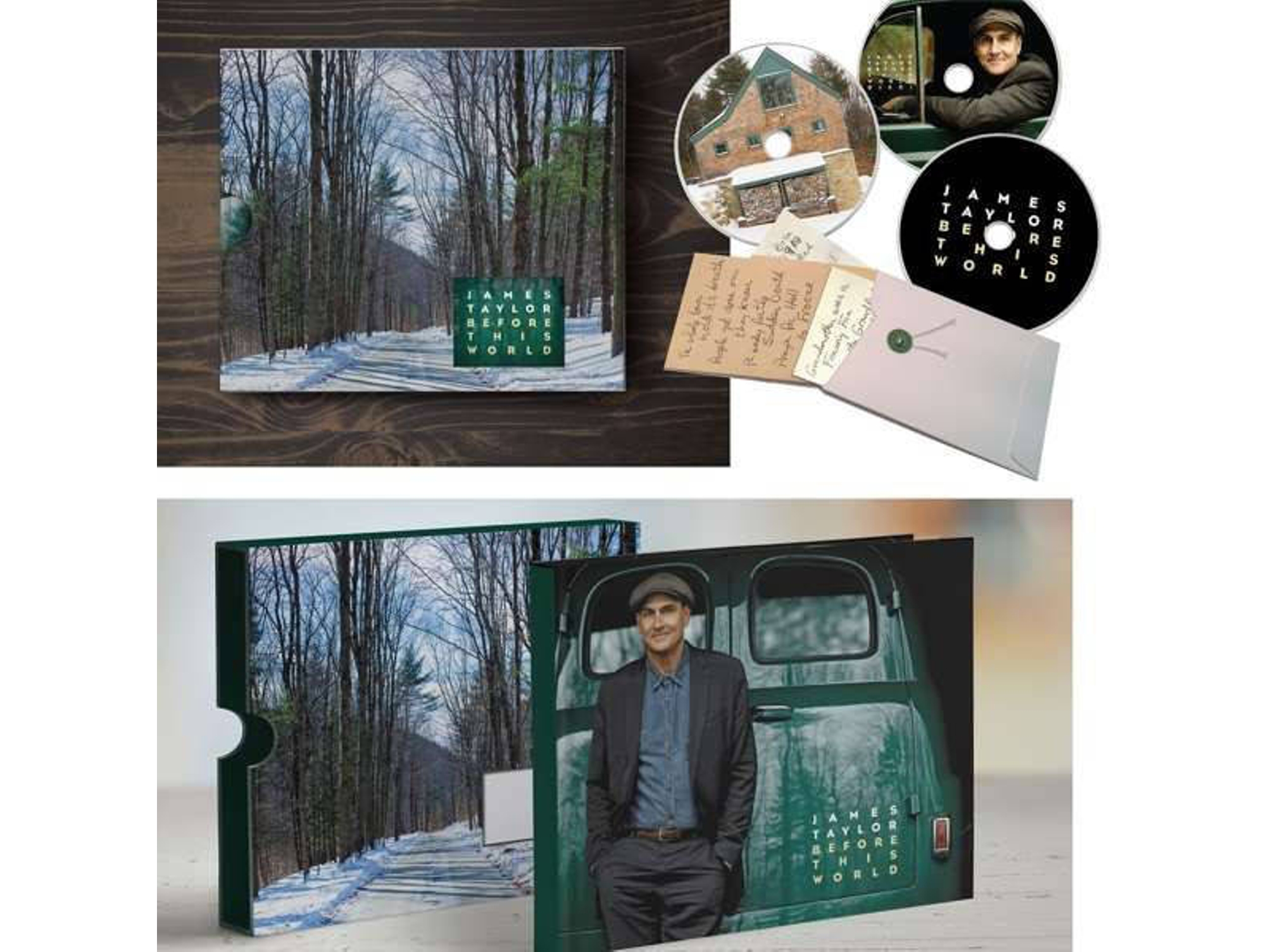 CD + DVD James Taylor  - Before This World