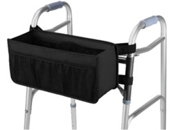 Cesta Para Andador, Bolsa Portavasos Para Andador Plegable, Almacenamiento