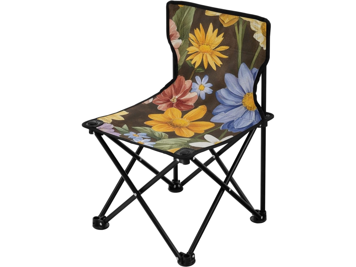 Sillas Plegables De Camping Rellenas Hierro Transpirable Resistente Plegable
