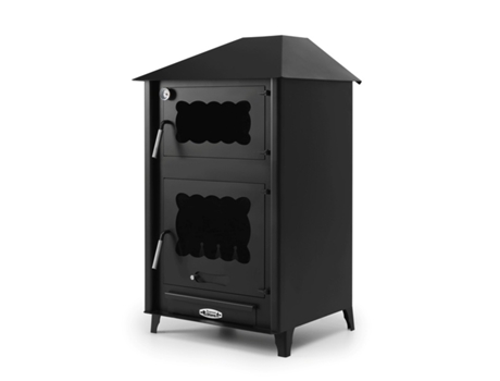 Estufa de Leña PRENSA STOVE 13Kw com Horno