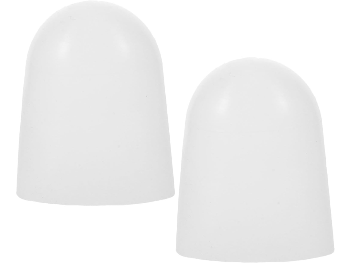 Juego de 2 difusores para pantallas de lámparas, 2,6-2,7 cm, silicona.