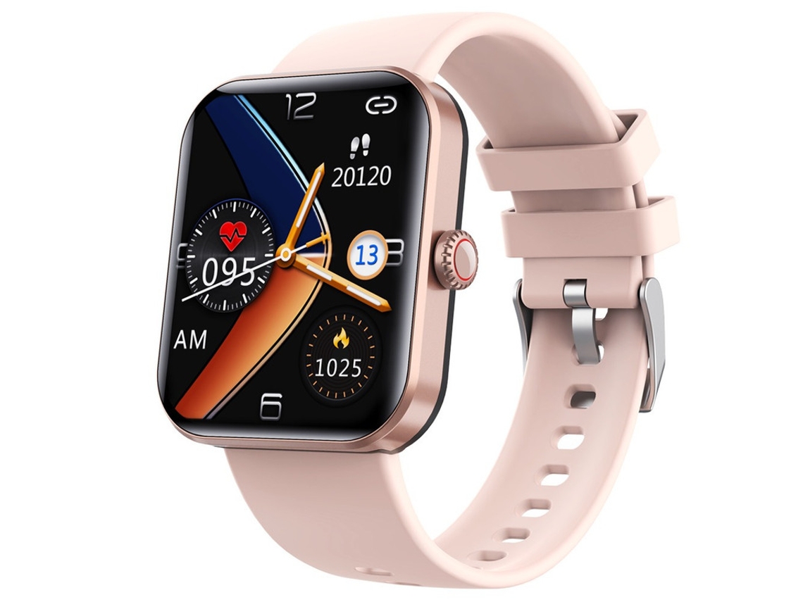 Smartwatch YIZHOOD F57L 1.91 inch IP67 Impermeable 50+ Modos deporte 260 mAh (Android y IOS - Bluetooth - Rosa)