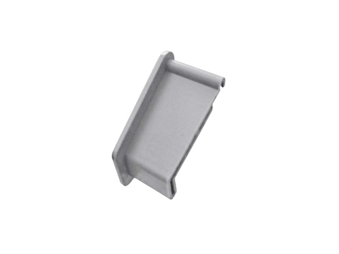 Deflector RENOPLAST de pared para perfil de alero K10 Gris Derecha Izquierda Acabado de terrazas Suelos de resina