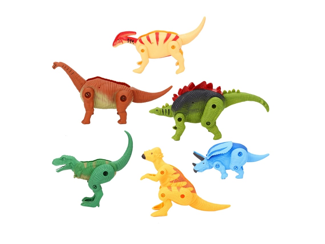 Bjww-6pcs Ovos De Dinossauro Simulados Modelo De Dinossauro Transformável Brinquedo Para Crianças