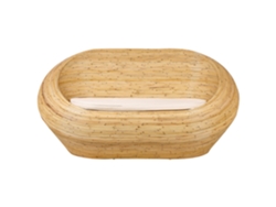 Sofá de 2 plazas BELIANI Maiori de Ratán Natural 180x110x88