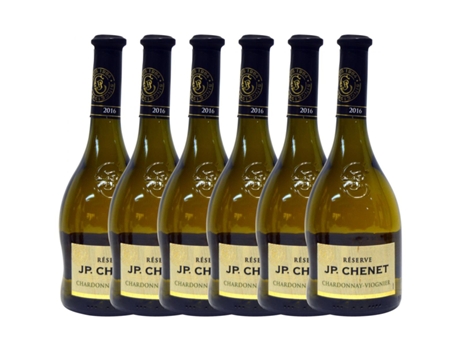 Vino JP. CHENET Jp. Chenet Chardonnay Viognier Vin De Pays D'Oc (0.75 L - 6 unidades)