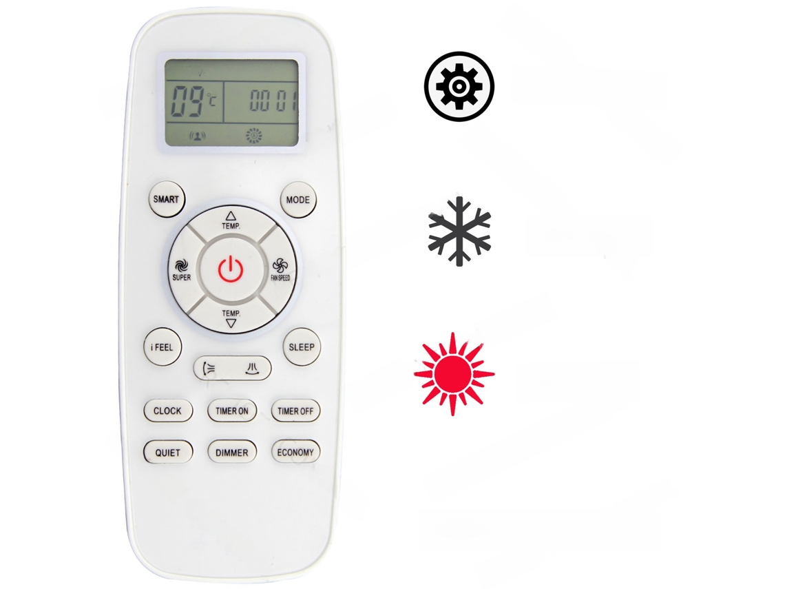 Mando A Distancia Para Aire Acondicionado Henten Home Para Hisense Dg11l1-03