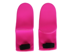 Calcetines de buceo antideslizantes y cómodos de 3 mm - Rojo/Rosa - Talla M
