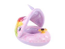 Flotador hinchable para bebés con doble ala y forma de animal de dibujos animados, flotador de piscina para niños pequeños.