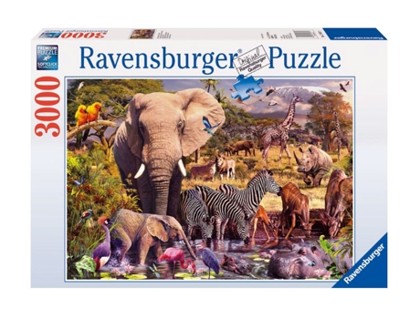 Puzzle RAVENSBURGER African Animals 3000 pieza(s) Fauna