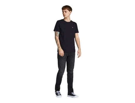 Pantalones Vaqueros para Hombre JACK & JONES (36 - Negro)