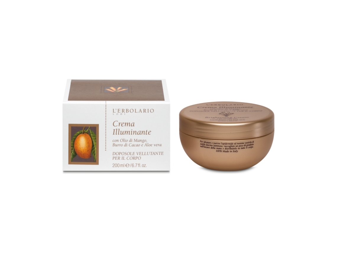 L'Erbolario - Creme iluminador pós-sol 200 ml de creme