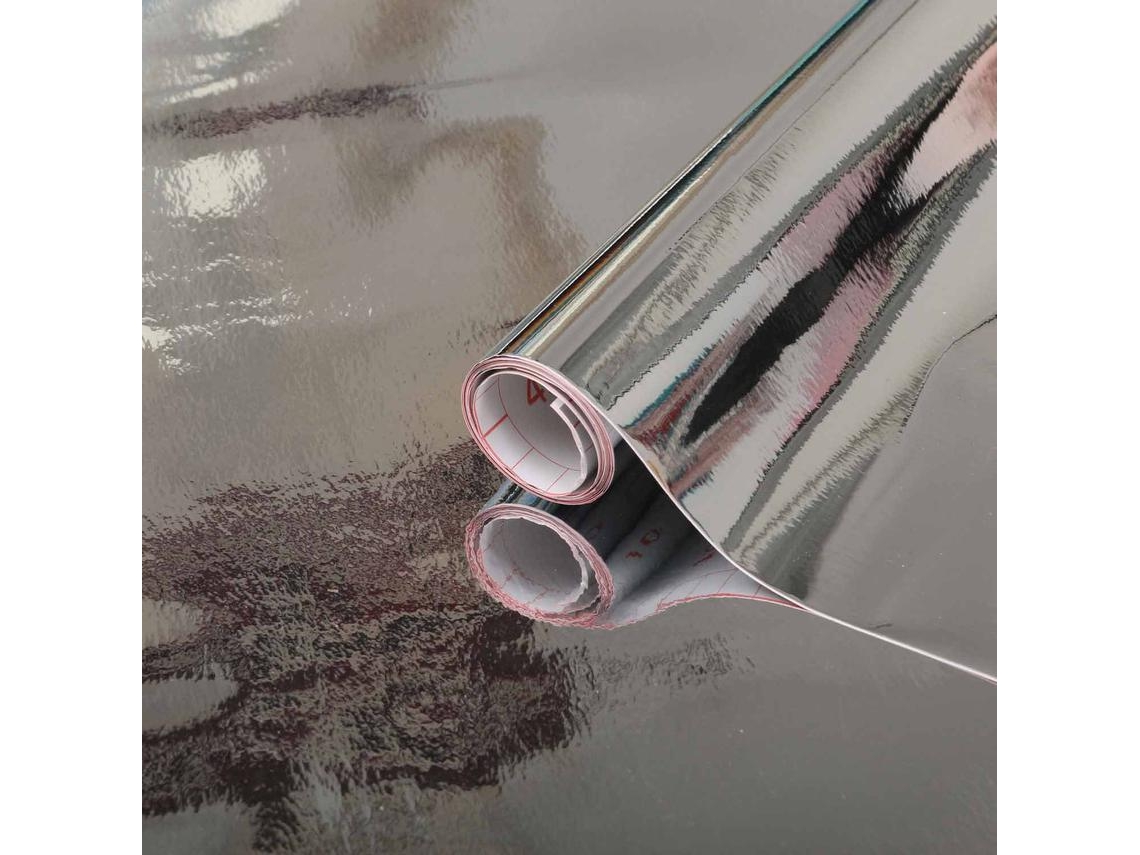 Papel Autoadhesivo D-C-FIX Metálico P038612 (Plata - 45 x 150 cm)