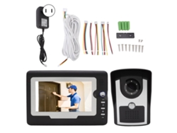 Videoportero inteligente HD con intercomunicador electrónico para el hogar, 12 timbres, pantalla LCD TFT, 100V/240V, enchufe americano. Brilvibera wer
