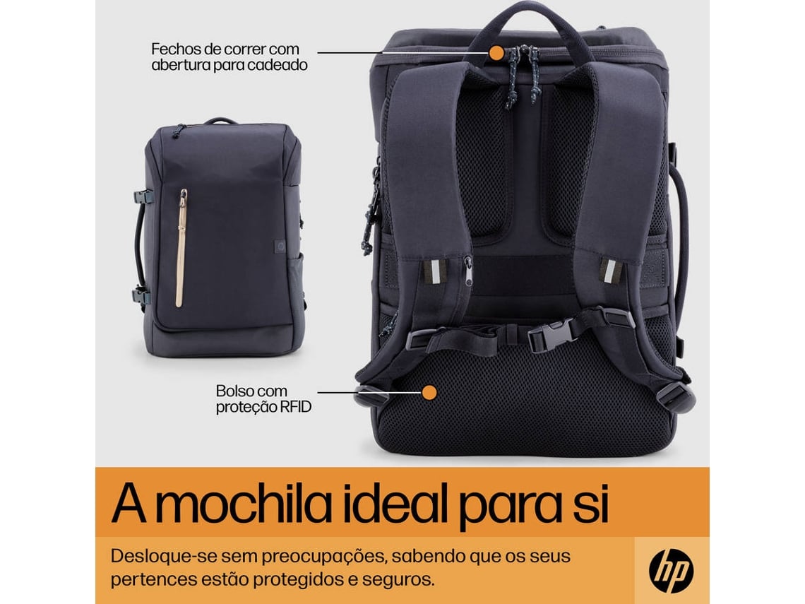 Mochila HP Travel 25L Azul