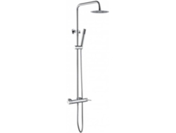 Columna de ducha Extensible, Termostatico rociador extraplano color Cromo MICE COLLECTION