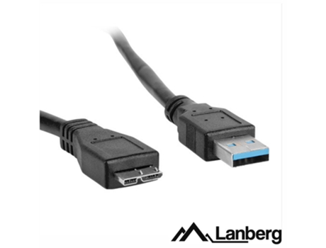 Cable LANBERG Usb-A 3.0 Macho / Micro Usb-B Macho 0.5M Lanberg