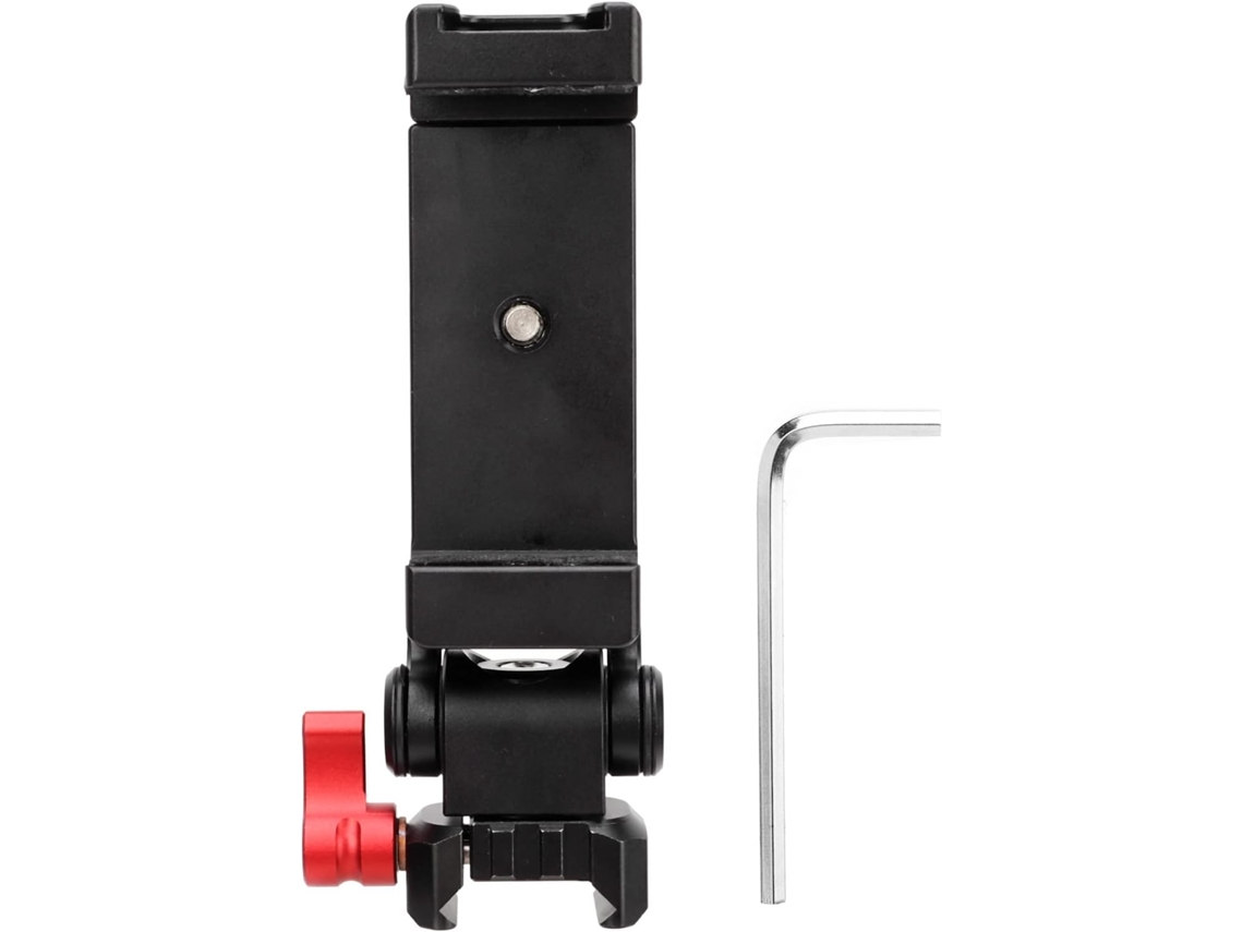 Clip para teléfono móvil de aleación de aluminio con adaptador de tornillo 13 × 6 × 3 SFUSHOS