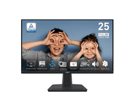 Monitor MSI Mp251 24.5 Negro Fhd 60hz - Dsp0000023162