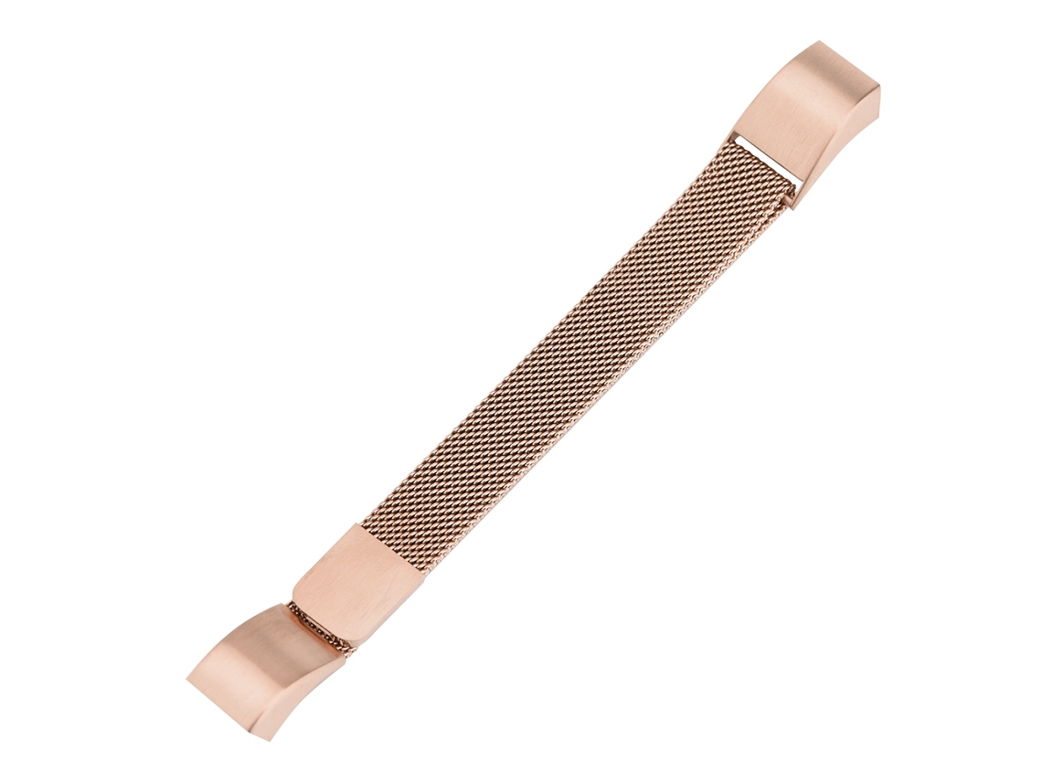 Cinturón De Cadena Milanesa Con Lazo Magnético Colorido De Reemplazo Para Fitbit Alta