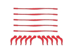 5 juegos de soportes elásticos antideslizantes de silicona para gafas infantiles, puntas de patillas, ganchos o patillas GOKOCO