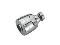 Aireador de grifo con filtro de cocina corto galvanizado de 2 velocidades
