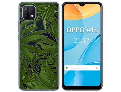 Carcasa Oppo A15 TUMUNDOSMARTPHONE Dibujos Transparente