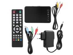 Player De Mídia Hdmi Hd 1080p Com Função De Reprodução Automática E Decodificação De Formatos Principais