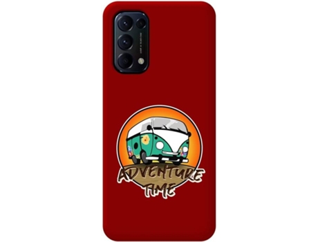 Carcasa Oppo Find X3 Lite 5G TUMUNDOSMARTPHONE Adventure Time Rojo