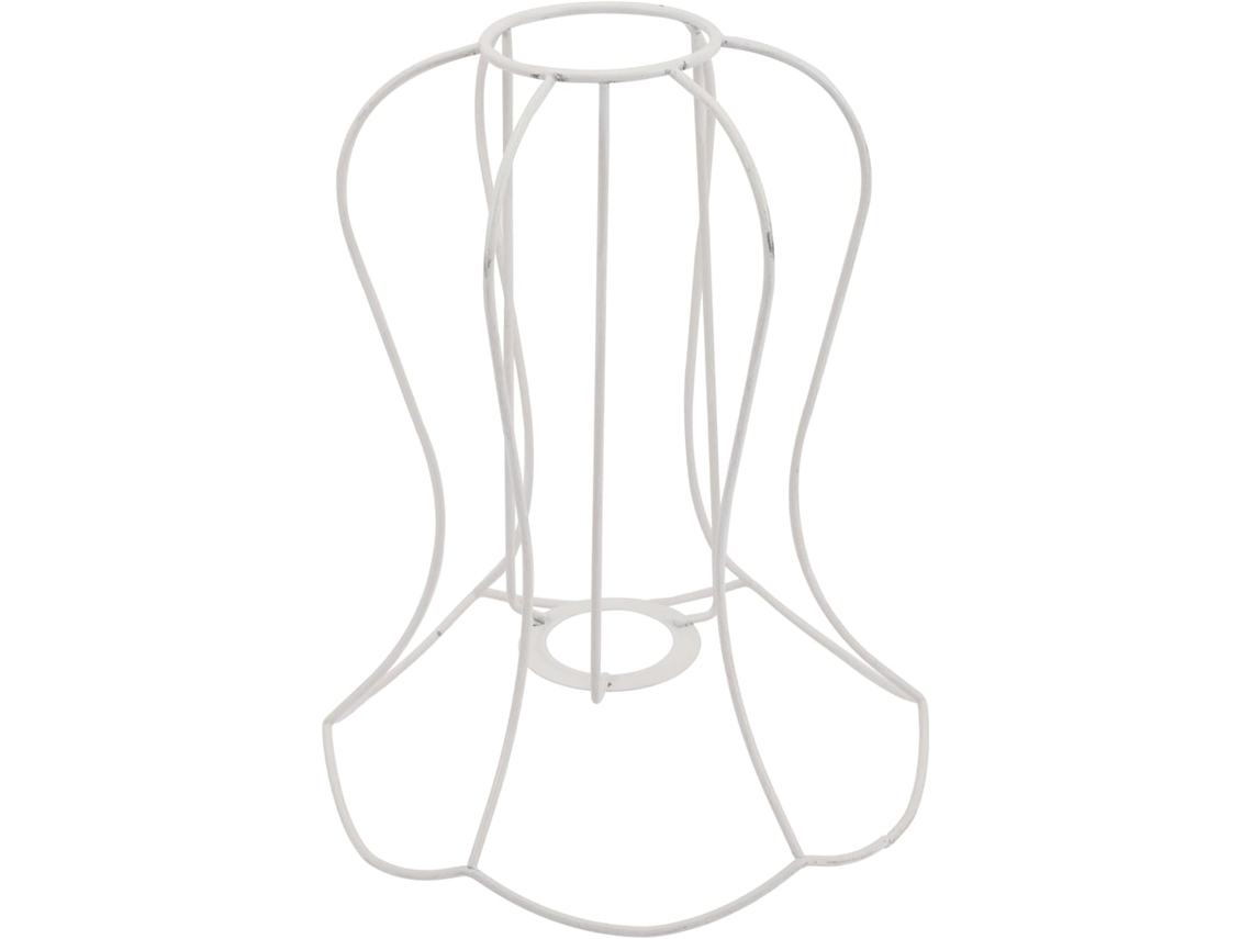 Estructura de lámpara de hierro, para armar uno mismo, resistente y ligera, ideal para mesas laminadas y decoración. SFUSHOS