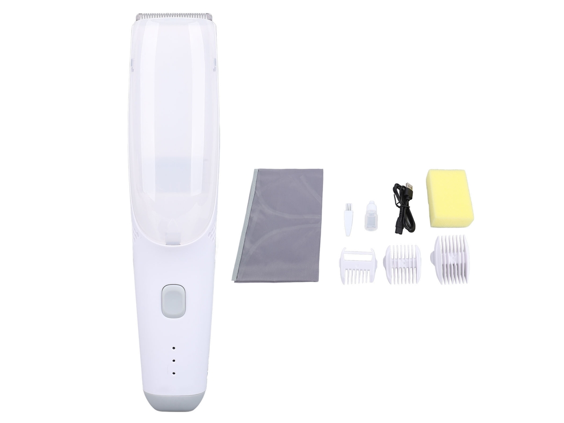 Tijeras Para El Cabello Infantiles Con Sistema De Vacío, Inalámbricas, Resistentes Al Agua Ipx7, Seguras Para Bebés.