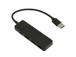 Hub Usb 3.0 4 En 1, Adaptador Multipuerto Usb-c A 4 Puertos Usb 3.0, Plug And Play, Compatible Con Windows Office Business.