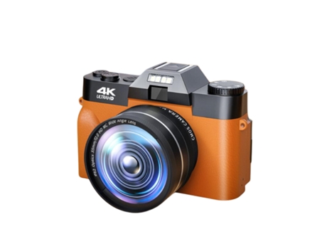 Videocámara naranja OHPA Dc08Zoom óptico 4K-16X
